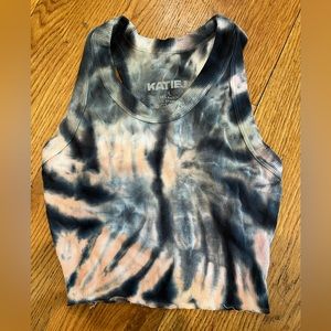 Katie J tie dye tank top